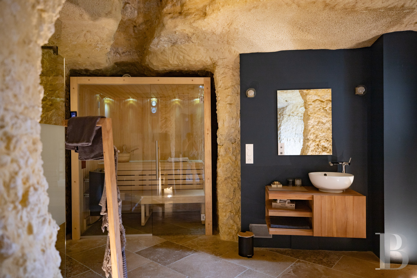 En Indre-et-Loire, sur les hauteurs d’un village, près d’Amboise, un château et son hameau en bordure de forêt - photo  n°45